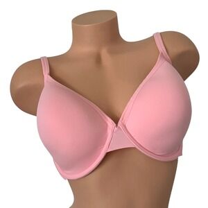 Victoria's Secret 38DD T-SHIRT Lightly Lined Full-Coverage Bra Light Peach Pink